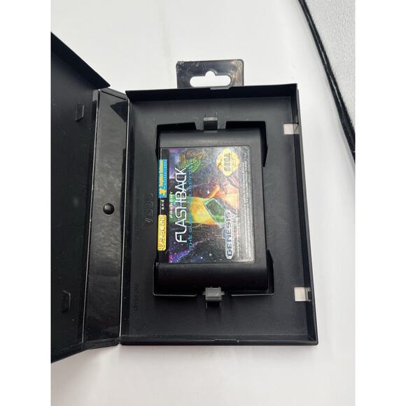 Flashback: The Quest for Identity (Sega Genesis, 1993) With Box Tested & Works - Picture 4 of 10